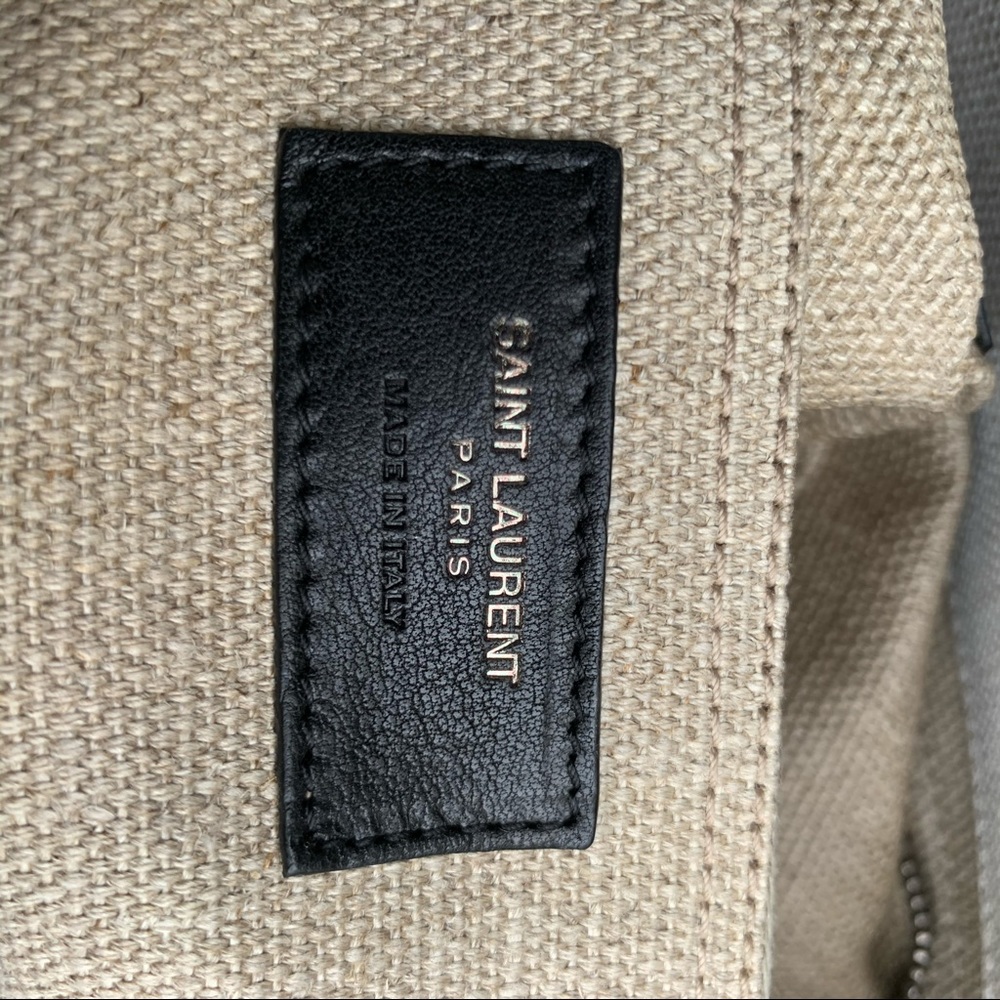 💔SOLD💔 AUTH SAINT LAURENT NOE CABAS LATGE TOTE - Picture 8 of 8